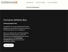 Tablet Screenshot of cornamix.com